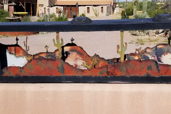 Om on the Range entrance to your casita