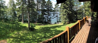 Very Private log lodge on Minnesota’s clearest lake inc. Kayak rowboat & canoe