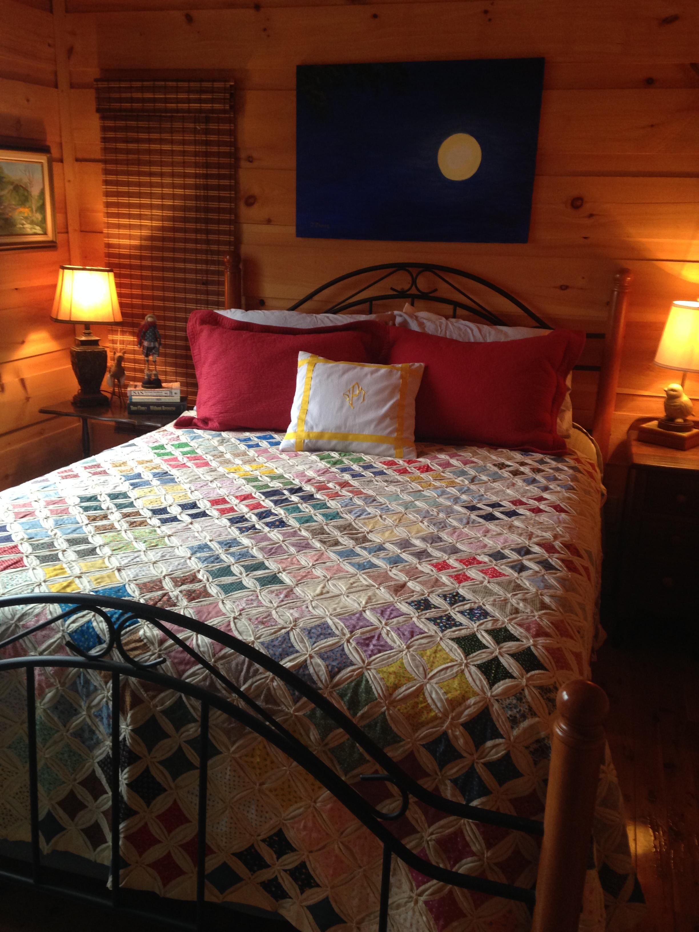 Tucked Inn is a cozy cabin located in Monteagle, Tennessee.