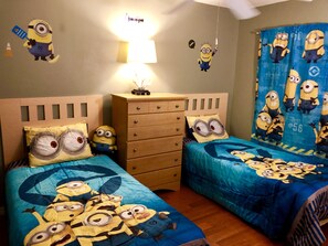 5 bedrooms, iron/ironing board, travel cot, free WiFi