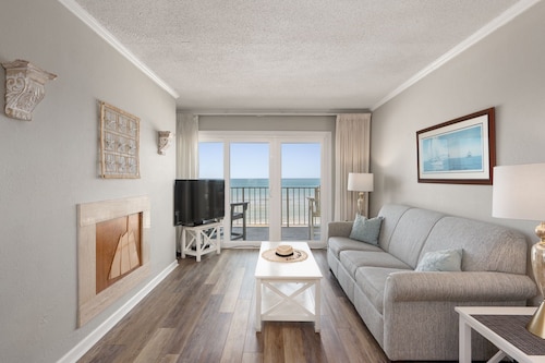 SALE: Top Floor with Oceanfront & Sound Views! Walk-in Shower and MORE!