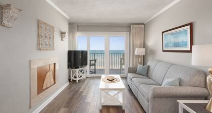 SALE: Top Floor with Oceanfront & Sound Views! Walk-in Shower and MORE!