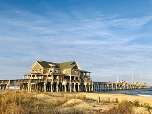 Exterior - SALE: Top Floor with Oceanfront & Sound Views! Walk-in Shower and MORE! (Nags Head)