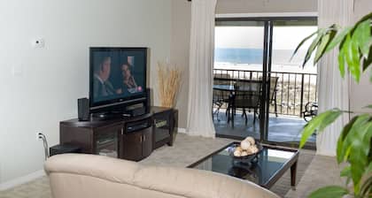 Oceanfront directa Condo W / balcón grande
