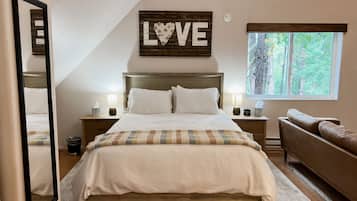 1 quarto, Wi-Fi de cortesia, roupa de cama