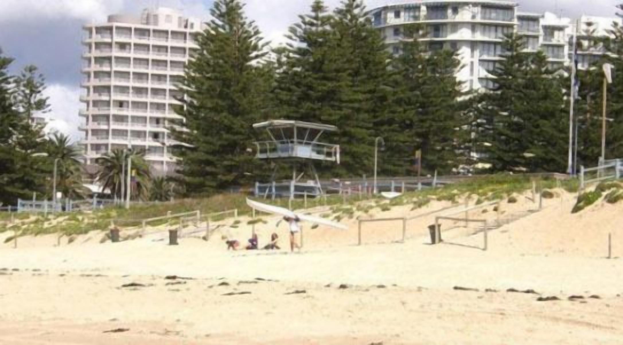 North Cronulla Beach with a view of 1 Abel Place.