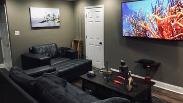 Smart TV, video games, DVD player