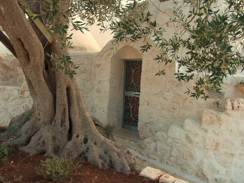 Trulli Collina della Pace, private pool, terrasses, veranda, BBQ, garden, olives