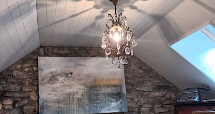 Tejado de paja lleno de arte y Atmósfera