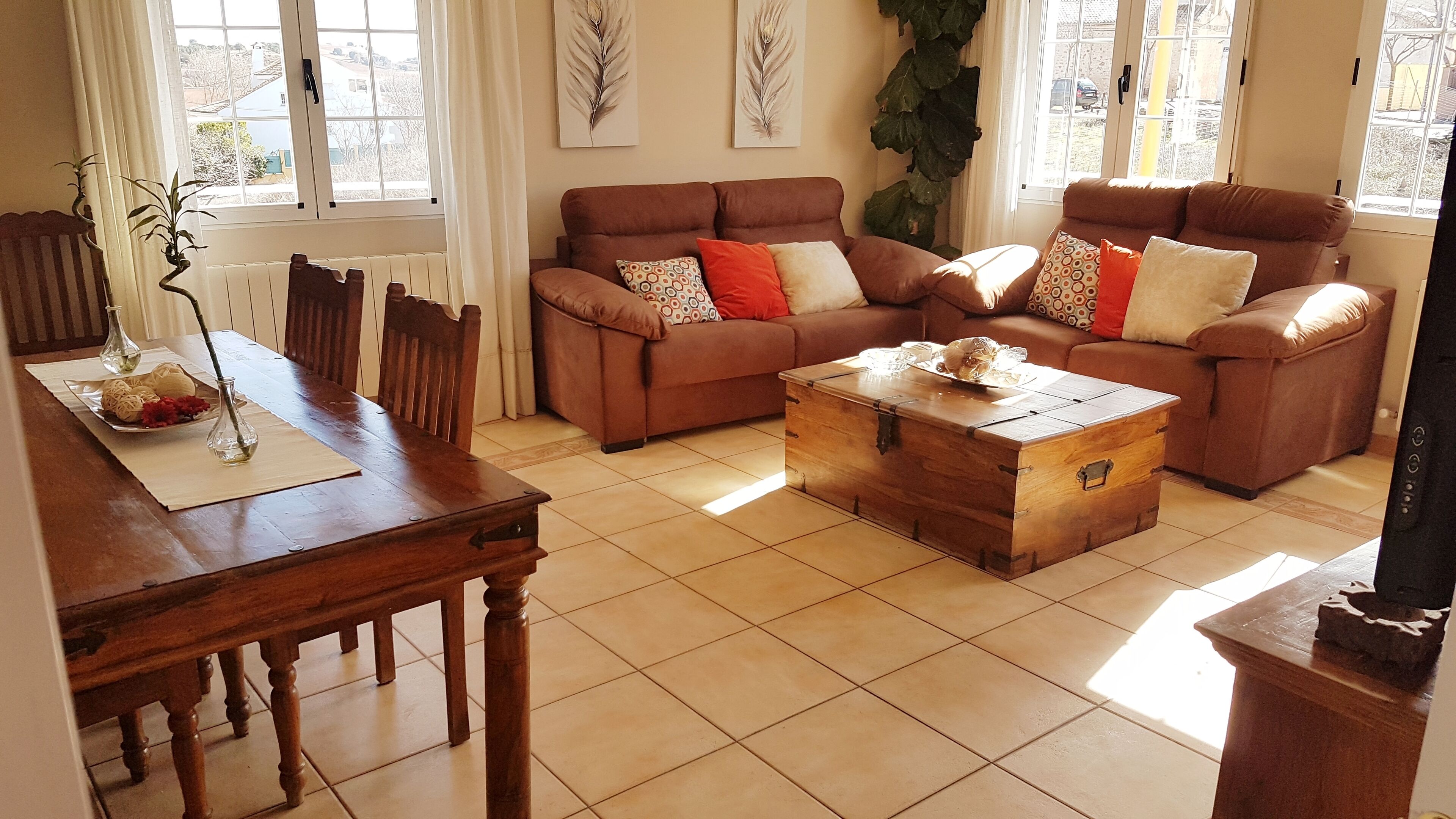 Rural apartment El Sauce for 4 people