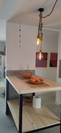 Dining. Beach apartment in Urb. Private