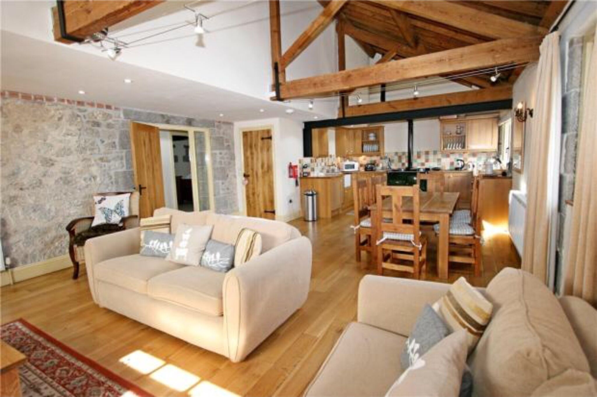 TV, fireplace, DVD player, books