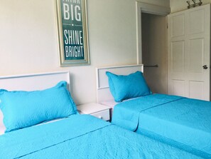 2 bedrooms, iron/ironing board, free WiFi, bed sheets