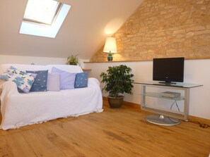 Fernseher, DVD-Player, BĂŒcher, Videothek