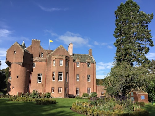 medieval castle. exclusive use of the grounds and castle 