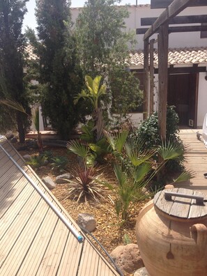 Overnattingsstedets uteområder