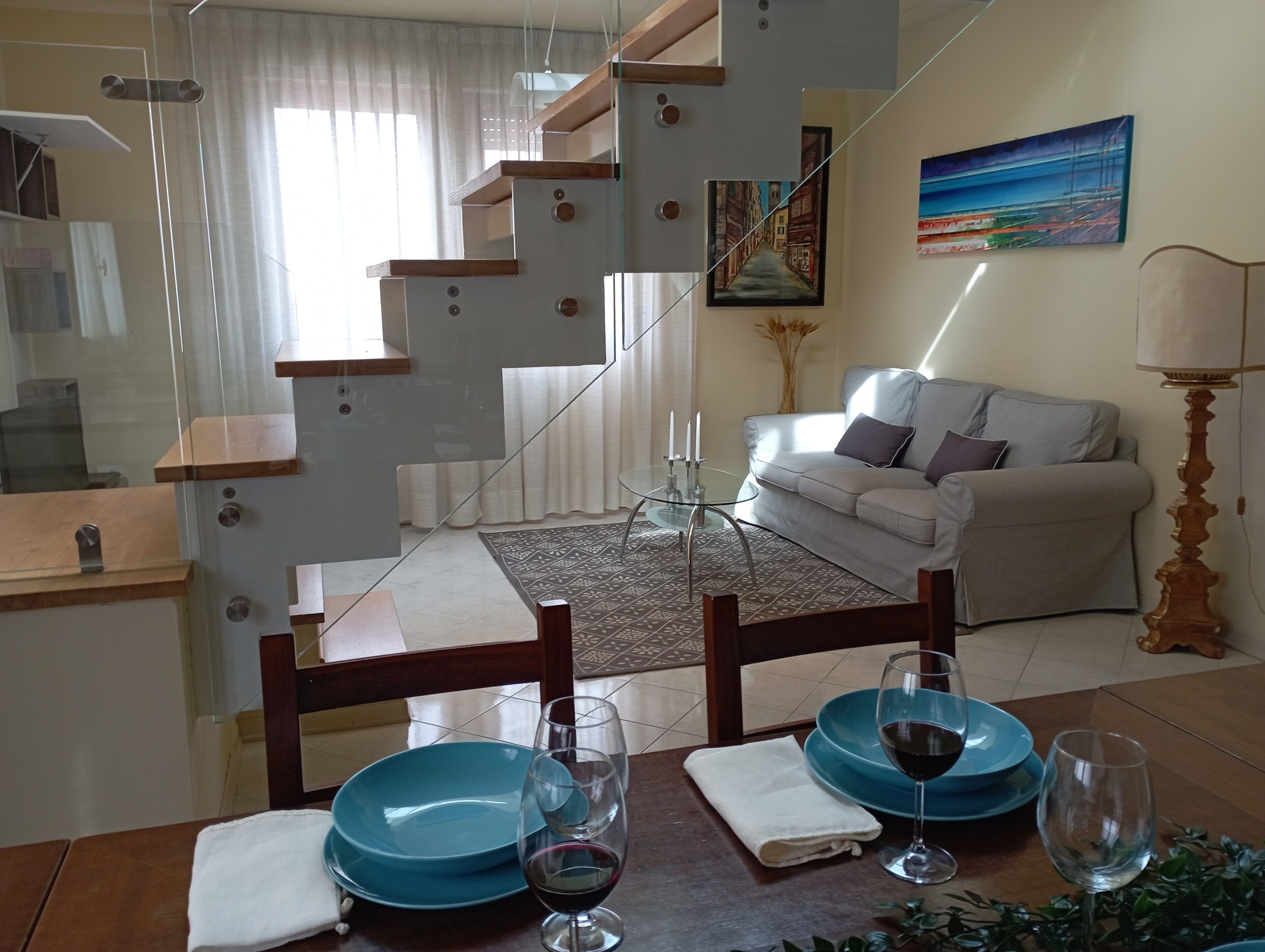  Apartment With Terrace + Private Parking+wifi and AC, close to Lucca downtown