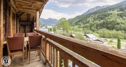 Renovated old farmhouse, chalet with decor that combines charm and tradition