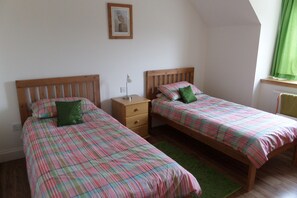 4 bedrooms, iron/ironing board, travel cot, free WiFi