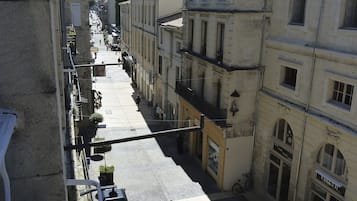 Vue depuis lâhĂ©bergement