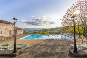 Outdoor pool, a heated pool - Villa Cungi with Privacy, stunning view, private pool, wifi Tuscany no neighbors (Sansepolcro)