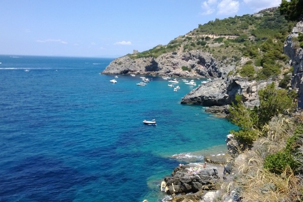 The view on residence's private cliffs