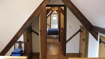 3 bedrooms, iron/ironing board, travel cot, WiFi