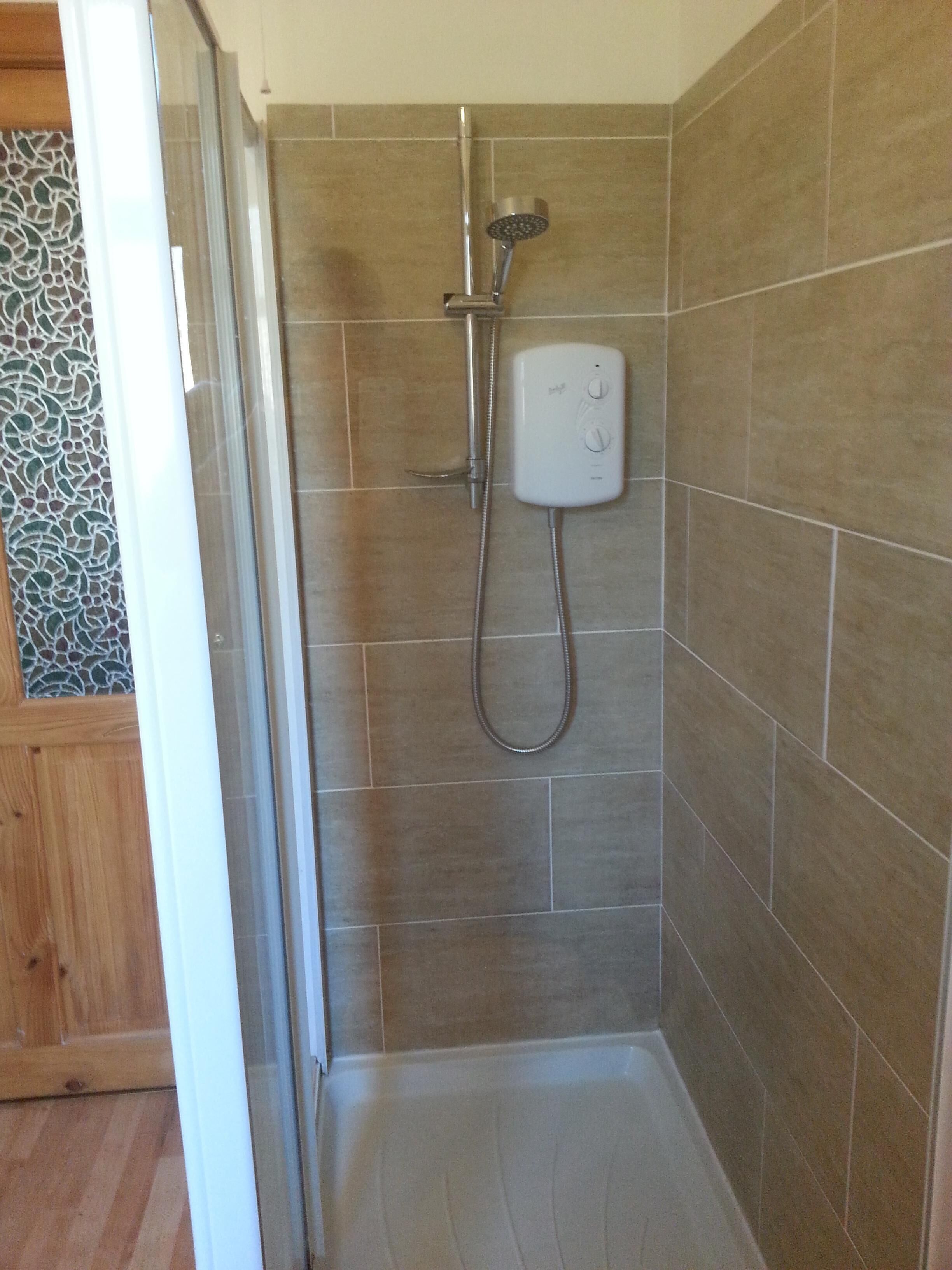 Hair dryer, towels