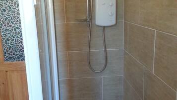 Hair dryer, towels