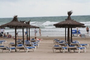 In Strandnähe, Strandtücher