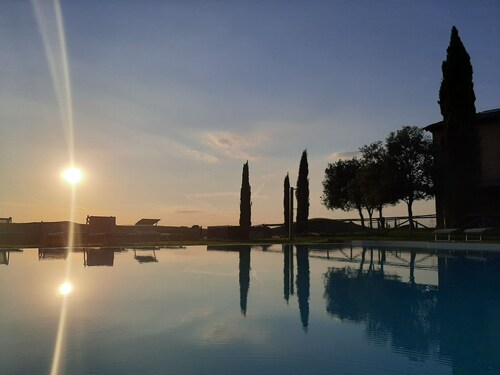 Landhaus Siena Hügel San Giovanni in Poggio - Crepuscolo Siena Wohnung