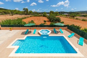 Pool - Sant Antoni De Portmany: Country house with pool and jacuzzi (Sant Antoni de Portmany)