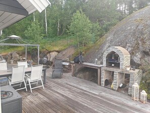 Restauration en plein air