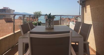 Spektakuläres Penthouse mit Terrasse und Blick auf den Puerto de Sanxenxo