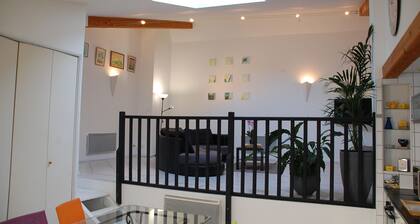 Apartment with terrace and courtyard, countryside 15 minutes from the Place Stanislas