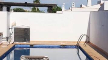 Una piscina climatizada