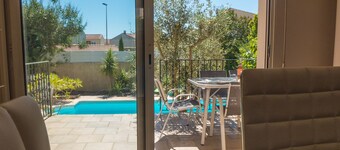 Stille hus med privat basseng og nær det historiske hjertet av Béziers