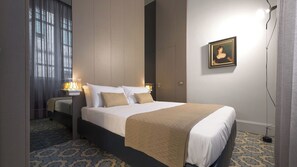 1 chambre, fer et planche Ă repasser, draps fournis