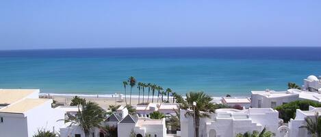 Vista a la playa o el mar