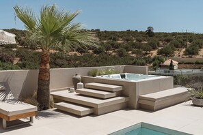 Baignoire à remous extérieure