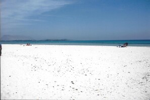 Beach nearby, sun-loungers