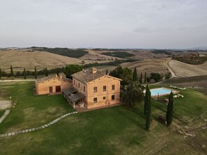 Exterior - Country house - San Giovanni in Poggio - Independent villa Meriggio (Monteroni d'Arbia)