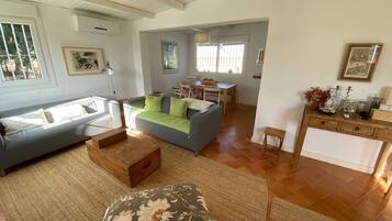 TV connectée, cheminée