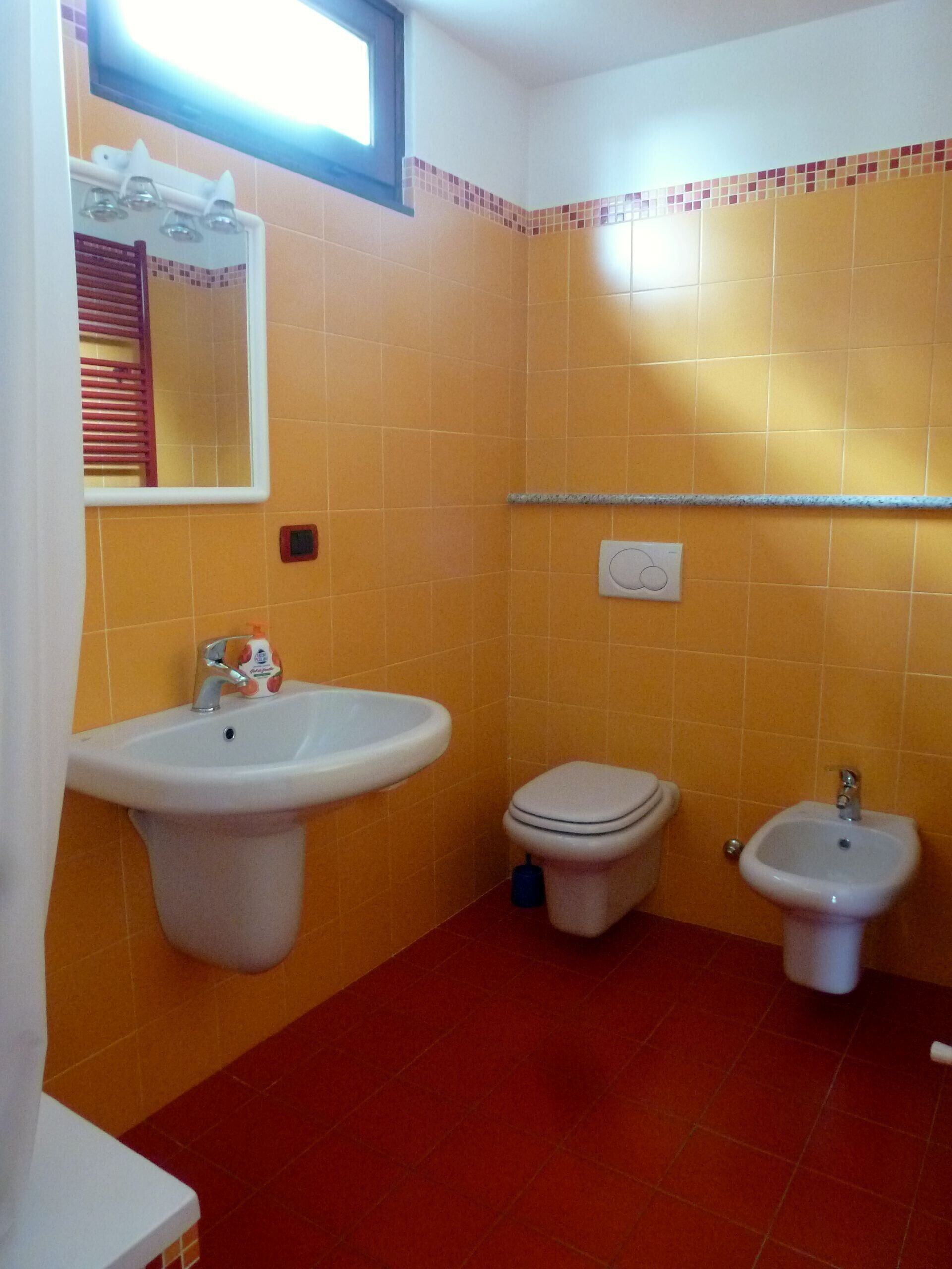 Bright house near the lake