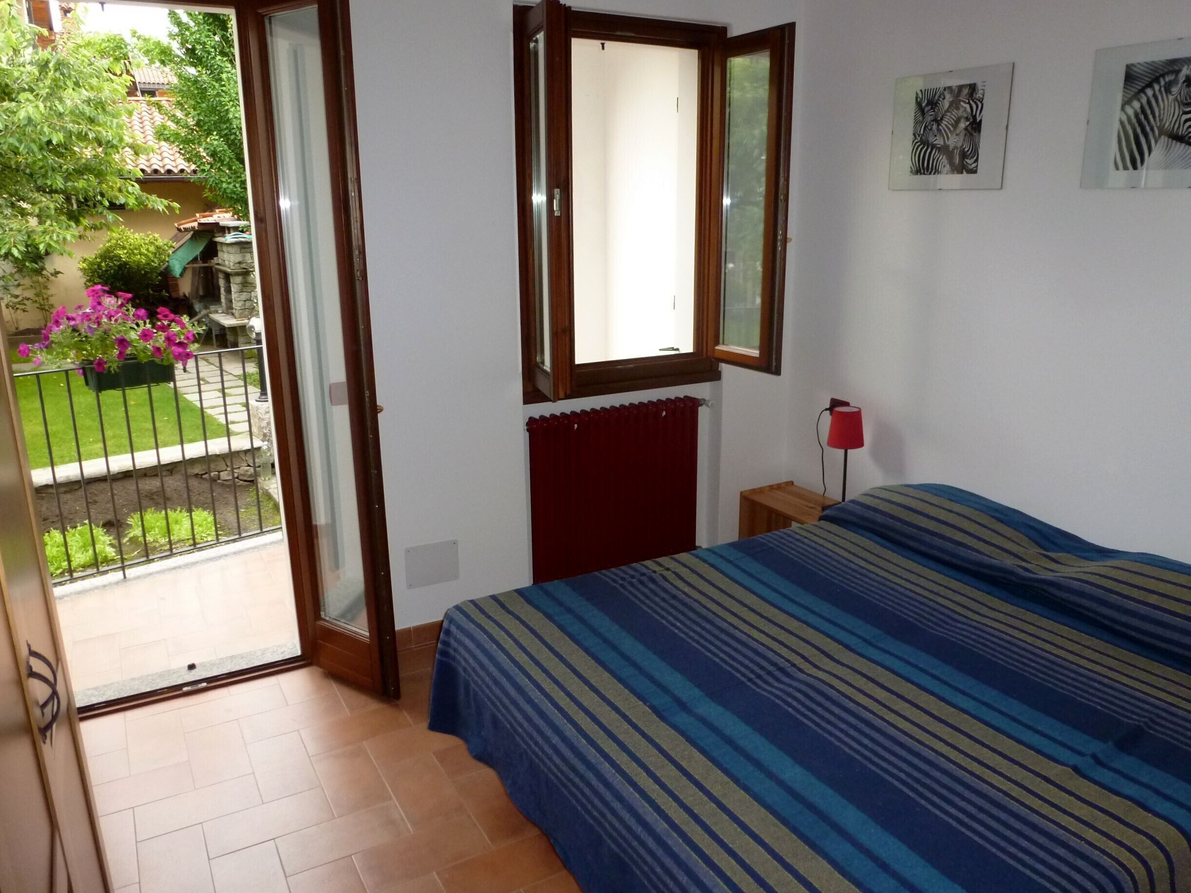 Bright house near the lake