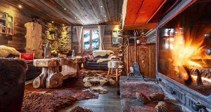 TOP CHALET 360m2, NEAR OF THE SLOPES, 2 SPAS SAUNA, HAMMAM, WIFI, HIGH SERVICE