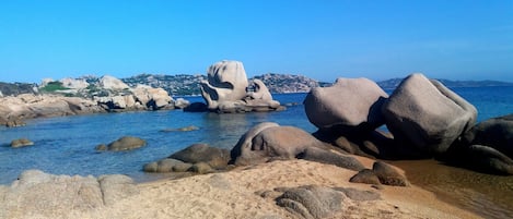 Beach nearby, beach towels