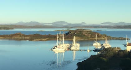 Impresionante casa costera cerca de las vistas de Oban de Jura y Mull, escape de 4 camas