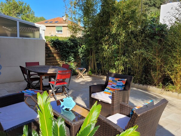 Restauration en plein air