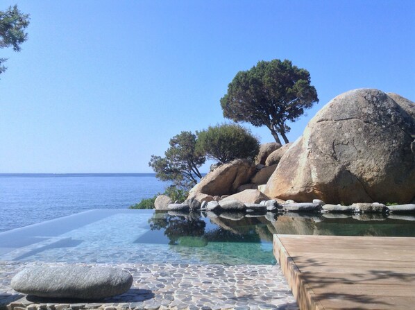 屋外プール、温水プール